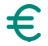 icône euro pleine